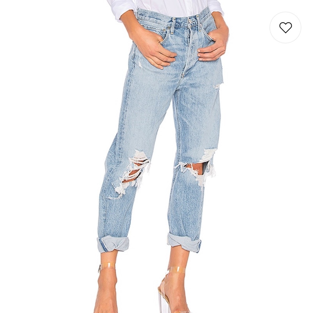 AGOLDE 90s jeans color fallout